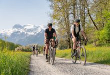 Na trase 100% Women Gravel Challenge. Lenk, Simmental.