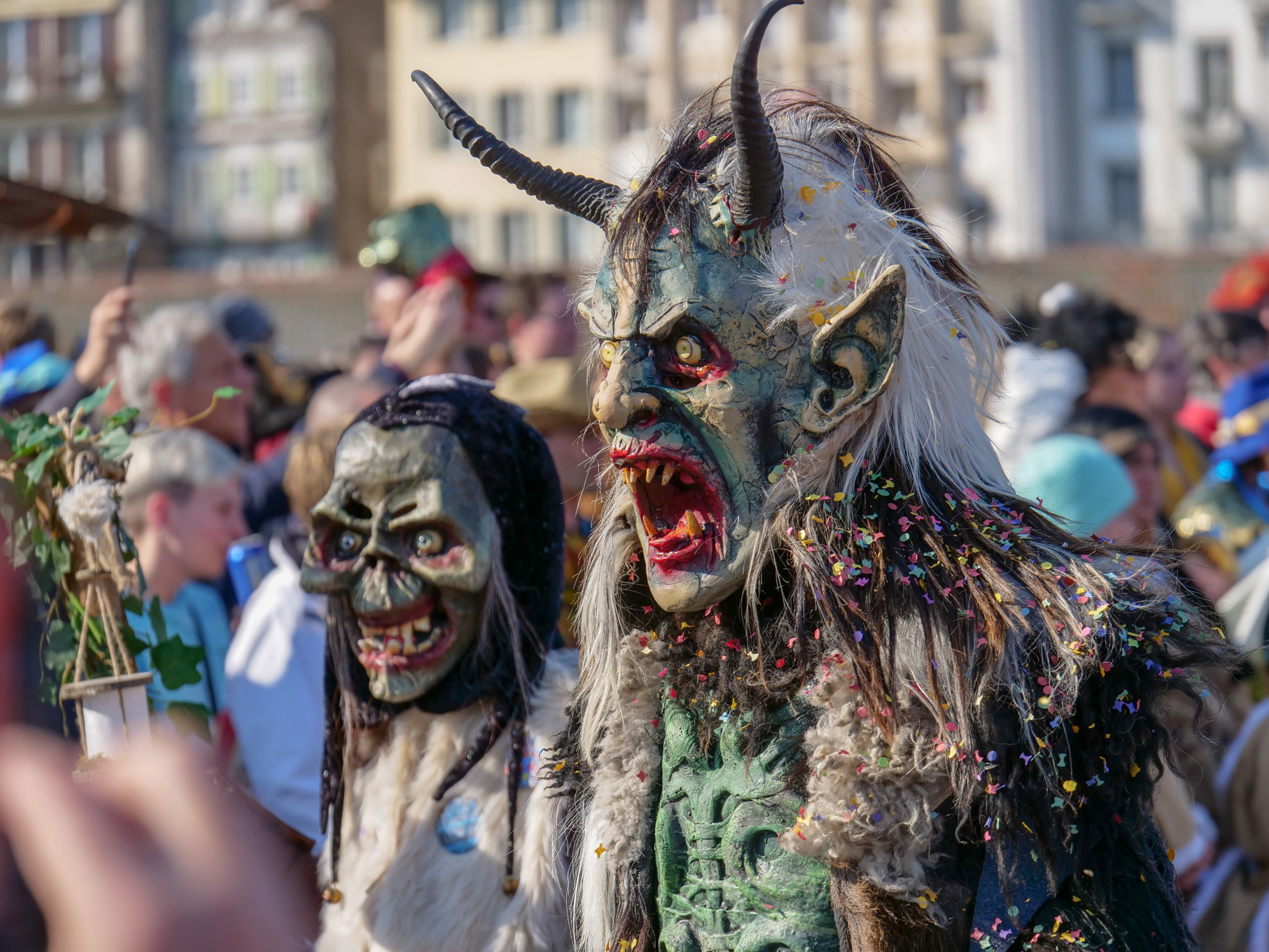 Masopust v Lucernu. Foto: Switzerland Tourism