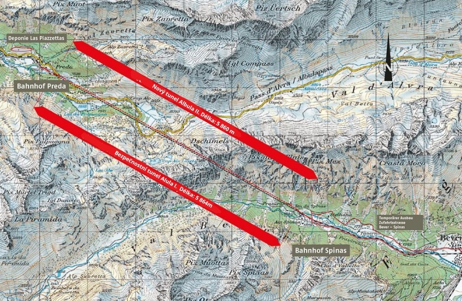Po uvedení tunelu Albula II do provozu bude stávající tunel vyřazen z provozu a přeměněn na bezpečnostní tunel.