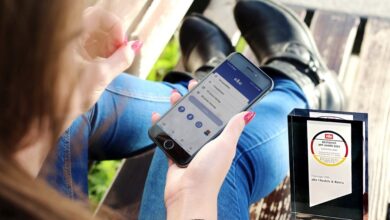 Aplikace a&o má již 250 000 uživatelů a umožňuje pohodlné cestování a pobyt, od rezervace až po objednávku na baru. Na základě 30 000 hodnocení hostů je appka a&o jednou ze tří oceněných v kategorii „Mobilita a cestování.“ Foto/vizualizace: a&o Hostels