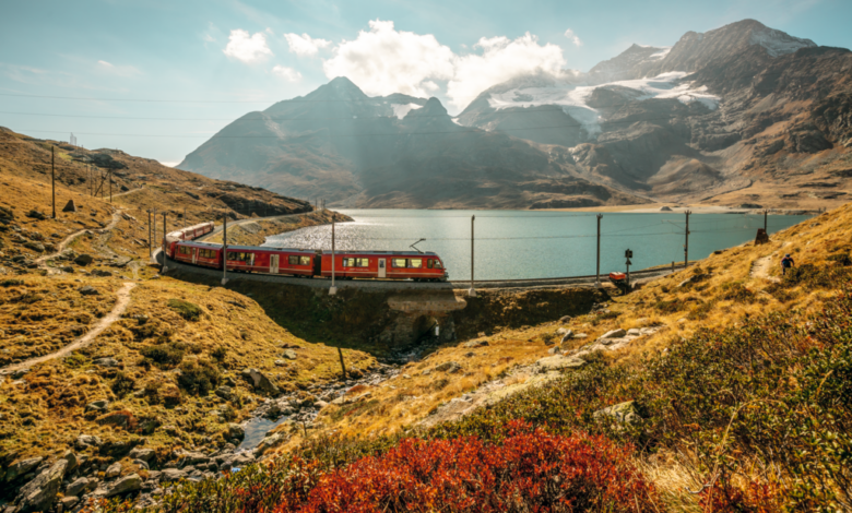 Poschiavo na jezeře Lago Bianco. Foto: Jan Geerk / Switzerland Tourism