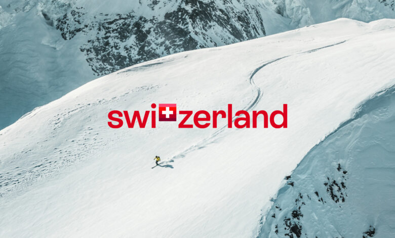 Nové logo destinace v akci. Foto: Switzerland Tourism