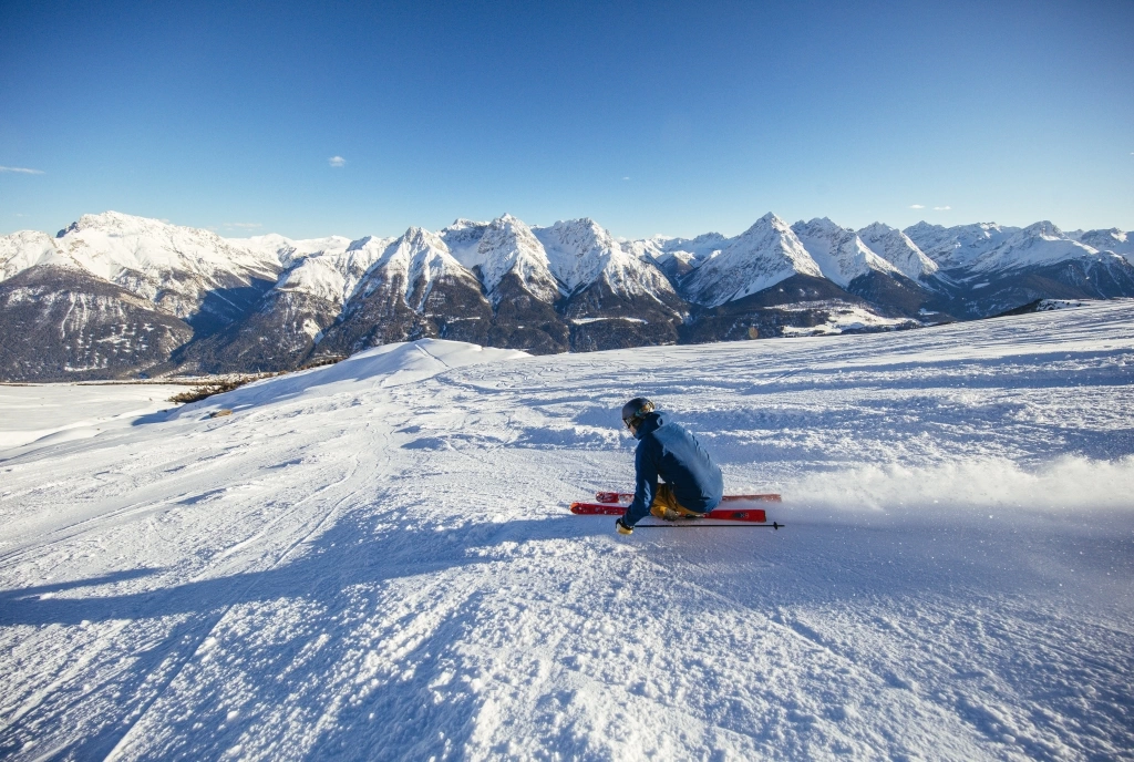 Sjezdovka Traumpiste. Foto: Engadin Scuol Zernez